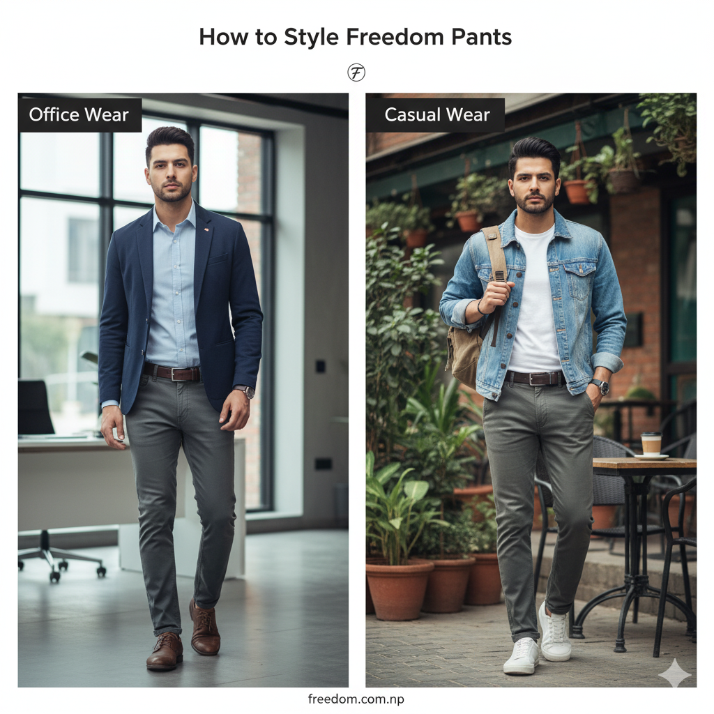 How to Style Freedom Pants for Office and Casual Wear