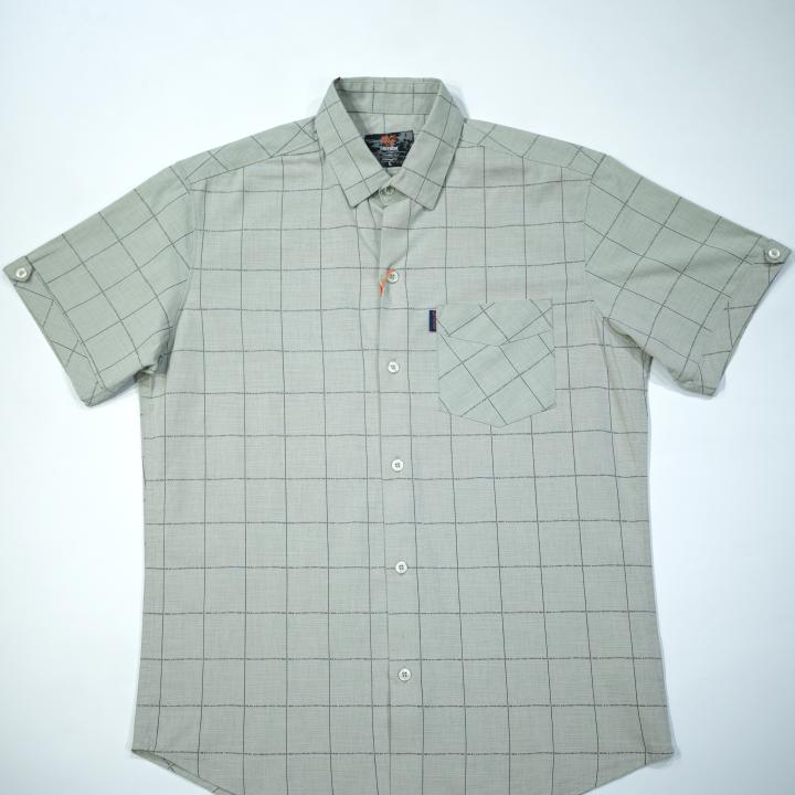 Half Lining Check Shirt